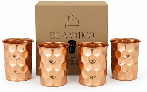 Copper tumblers for drinking - tumblers,