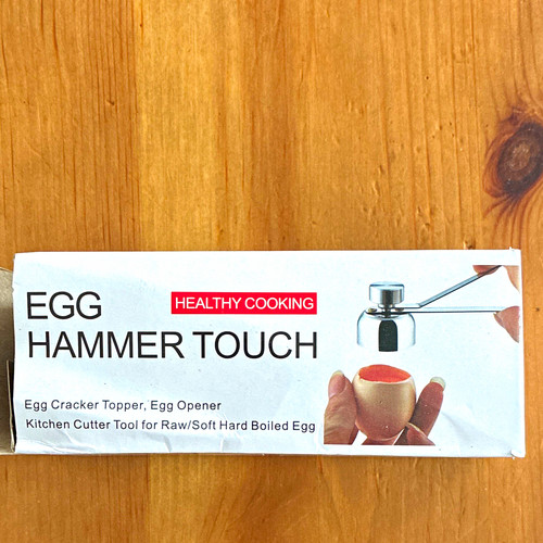 Egg hammer touch cracker - egg,