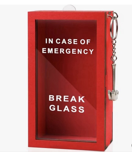Break case emergency - break, in