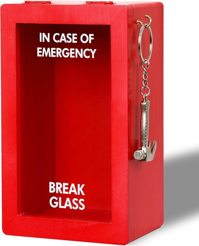 Funny emergency box hammer - funny, w/hammer