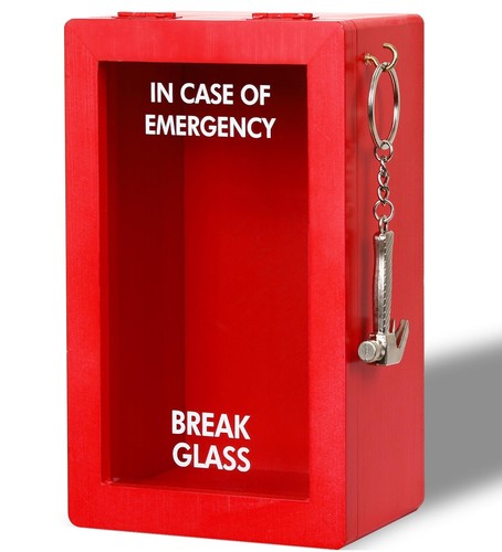 Funny emergency box hammer - funny,