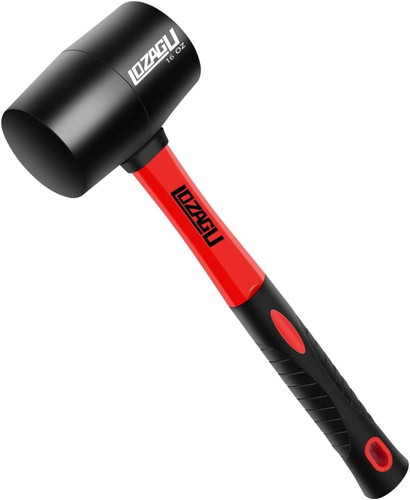16oz rubber mallet - rubber,