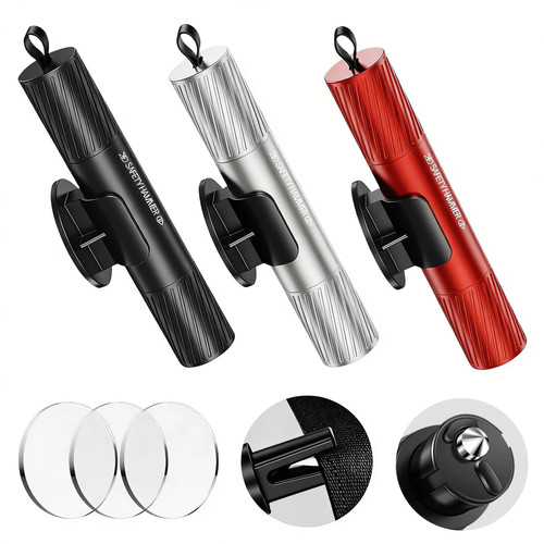 3pcs safe hammer glass breaker - safe,
